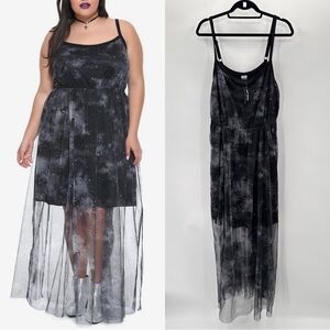 Star Wars Her Universe Starfighter Maxi Dress Plus Size 1X NEW